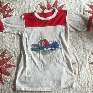 Lake Tahoe vintage varsity T